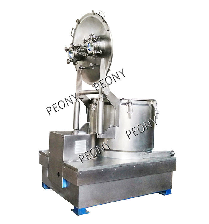 Hemp Oil Extraction Top Discharge Centrifuge /  Cold Ethanol Extraction Equipment