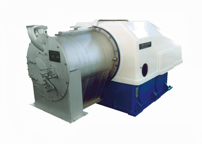 2 Stage Pusher Centrifuge Continuously Dewater And Wash Slurry With Crystal And Fiber