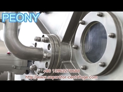 Αναστροφή Siphon Peeler Συνεχής οριζόντια φυγόκεντρος για διαχωρισμό στερεών υγρών