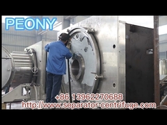Συνεχή οριζόντια φυγοκέντρωση Peeler για διαχωρισμό στερεών υγρών